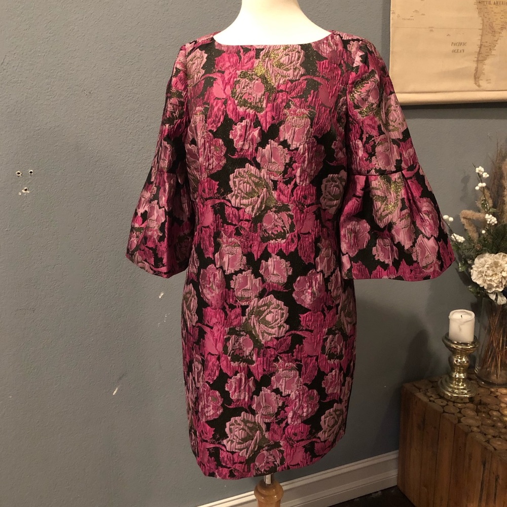 Floral Bell Sleeve